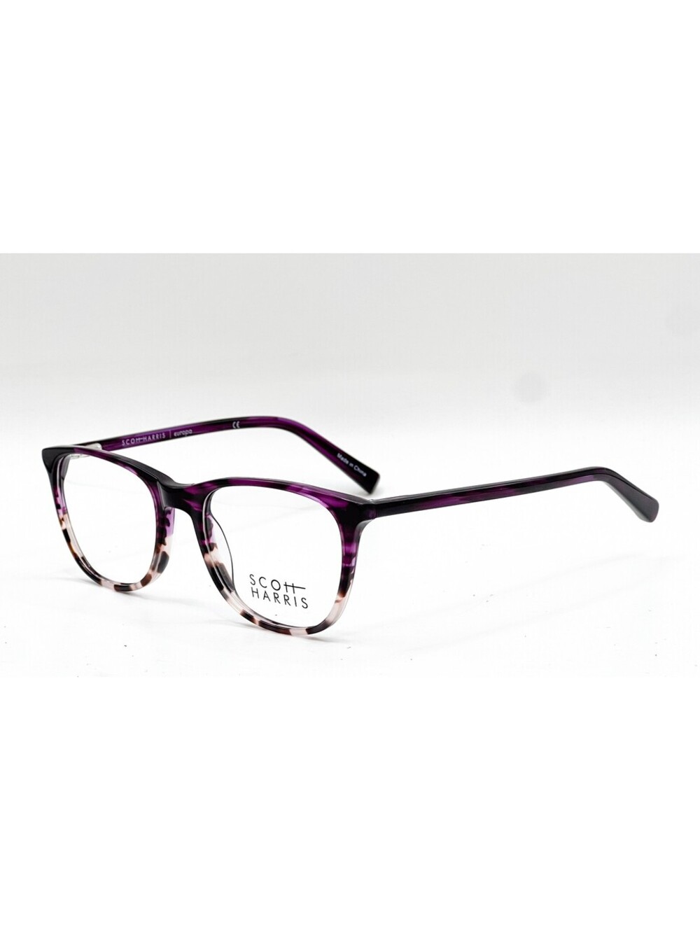 Scott Harris Sh-602 C1 Purple Authentic Eyeglasses 49-18-135
